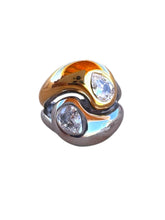 Load image into Gallery viewer, Bri Two Tone Statement Ring
