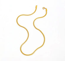 Load image into Gallery viewer, Small Jerry Snake Link Chain Necklace 19&quot;
