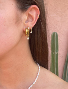Small London Thick Hoops Gold