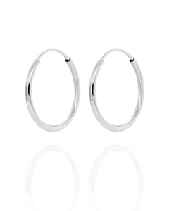 Nolan Hoops 16mm Silver | 925 Sterling Silver