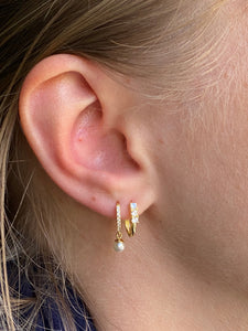 Pearl Drops Gold | Gold Plated 925 Sterling Silver