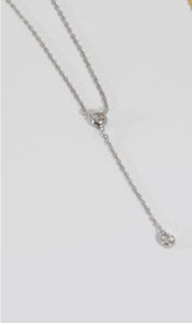 Demi Lariat Silver