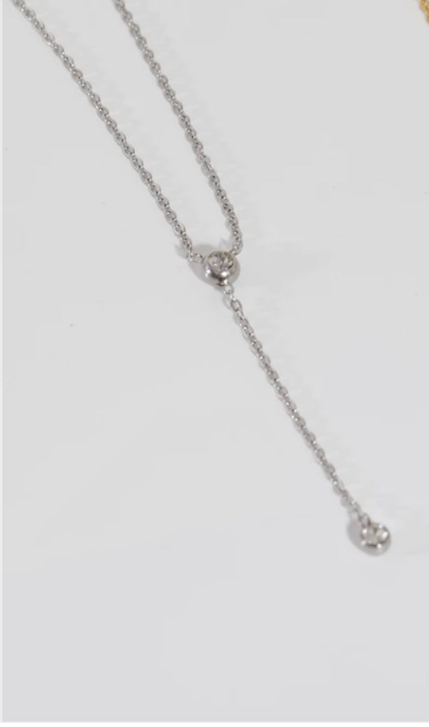 Demi Lariat Silver